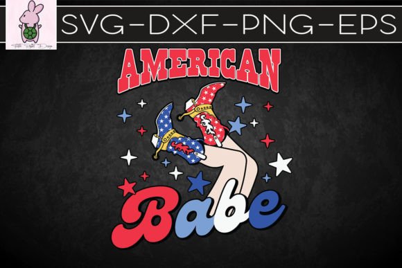 Cowgirl Retro American Girls Babe SVG