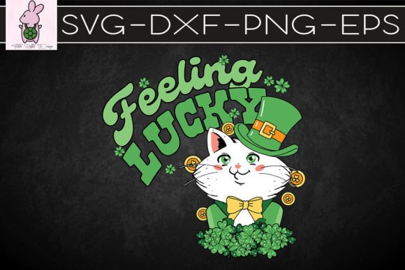 Feeling Lucky Cat SVG