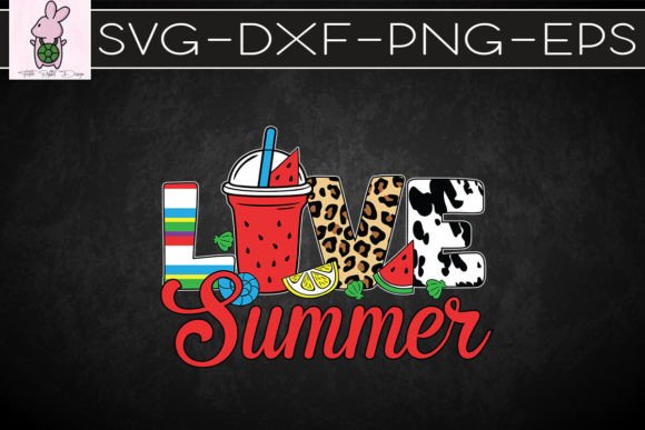 Love Summer Watermelon Hello Summer SVG