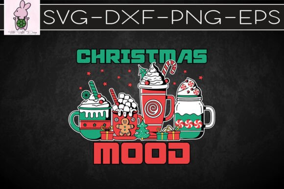 Merry Christmas Coffee Mood SVG