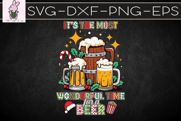 Most Wonderful Time for a Beer SVG