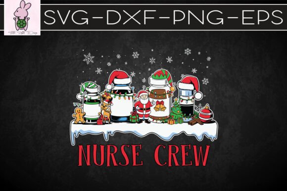 Nurse Crew Merry Christmas SVG