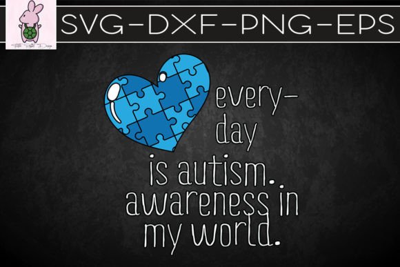 Puzzle Heart Autism SVG