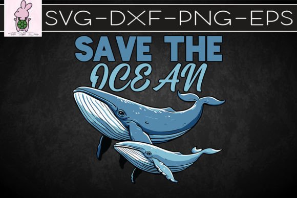 Save the Ocean Keep Ocean Clean SVG