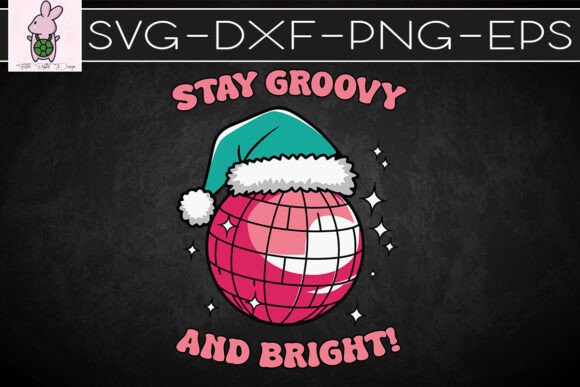Stay Groovy and Bright Disco Cowgirl SVG
